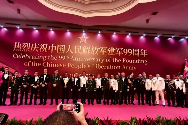Kamar Dagang Hangzhou Indonesia Diundang Menghadiri Resepsi Peringatan 99 Tahun Berdirinya Tentara Pembebasan Rakyat Tiongkok