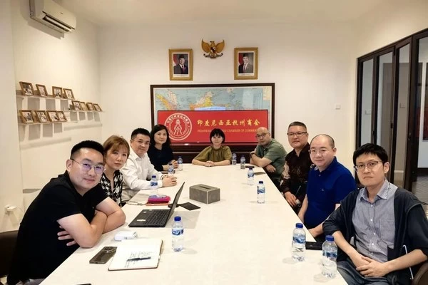 Memperdalam Kerja Sama Perbankan dan Bisnis | Kunjungan OCBC China ke Kamar Dagang Hangzhou Indonesia