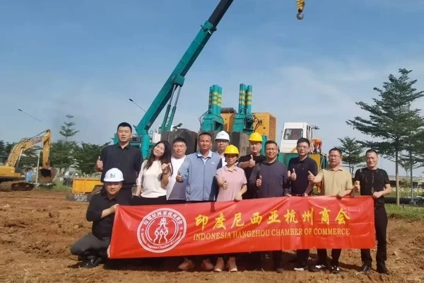 Kamar Dagang Hangzhou Indonesia Hadiri Peresmian Proyek “融达国际” (Rongda International) di Jakarta