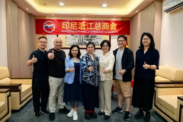 “浙江华夏工程管理有限公司” (Zhejiang Huaxia Engineering Management Co., Ltd.) Mengunjungi Kamar Dagang Hangzhou Indonesia untuk Membahas Peluang Kerja Sama Baru