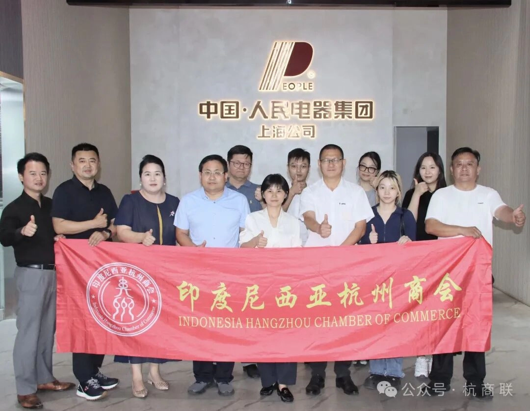 Momentum Kerja Sama di Nanyang | Delegasi Kamar Dagang Hangzhou Indonesia Mengunjungi People Electrical Appliance Group Shanghai